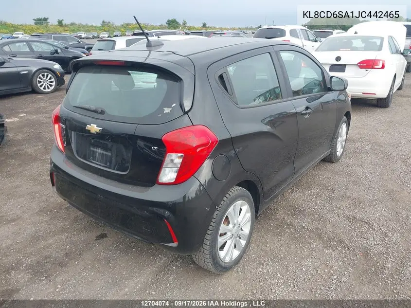 2018 CHEVROLET SPARK VIN KL8CD6SA1JC442465 — фото 4