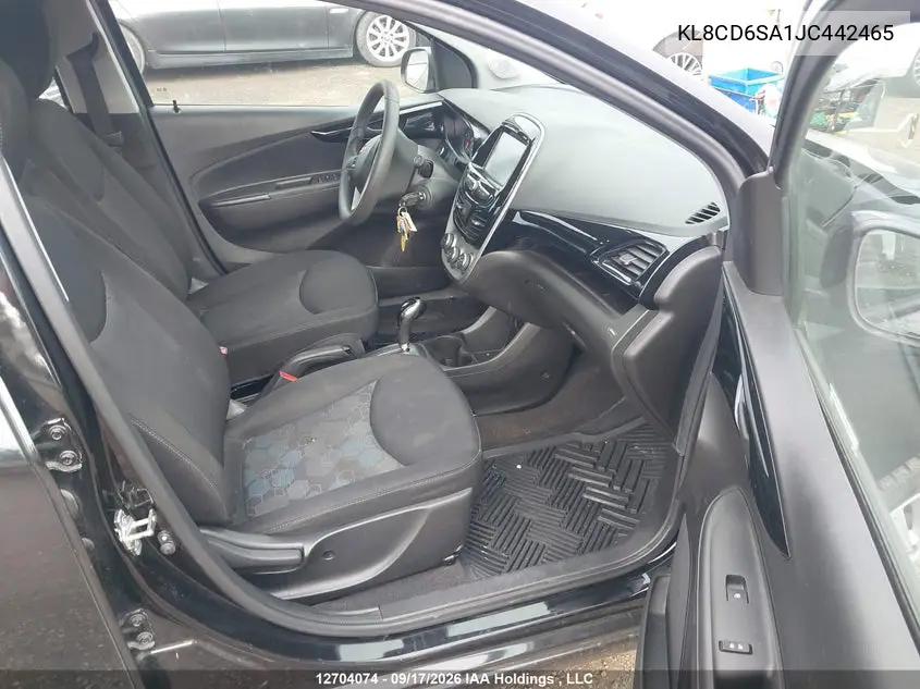 2018 CHEVROLET SPARK VIN KL8CD6SA1JC442465 — фото 5