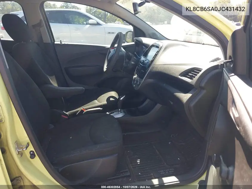2018 CHEVROLET SPARK VIN KL8CB6SA0JC431432 — фото 5