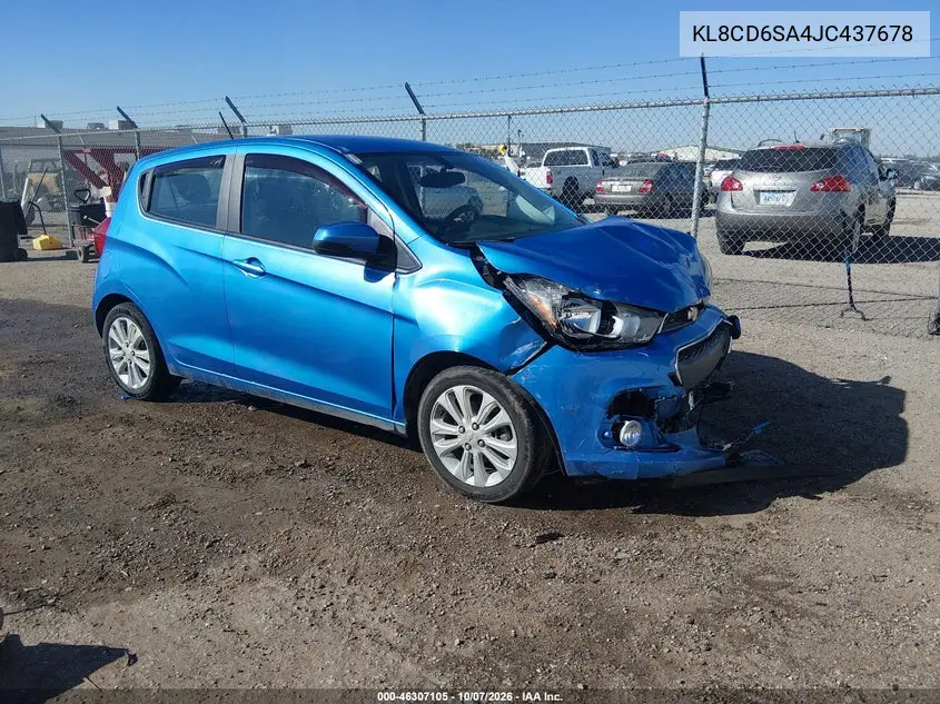 CHEVROLET SPARK 2018, VIN KL8CD6SA4JC437678