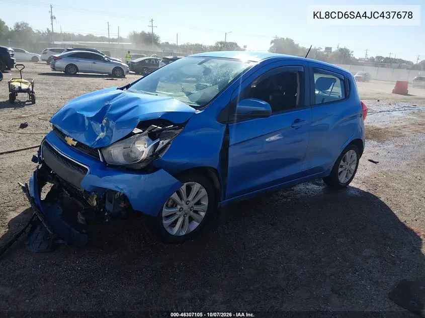2018 CHEVROLET SPARK VIN KL8CD6SA4JC437678 — фото 2