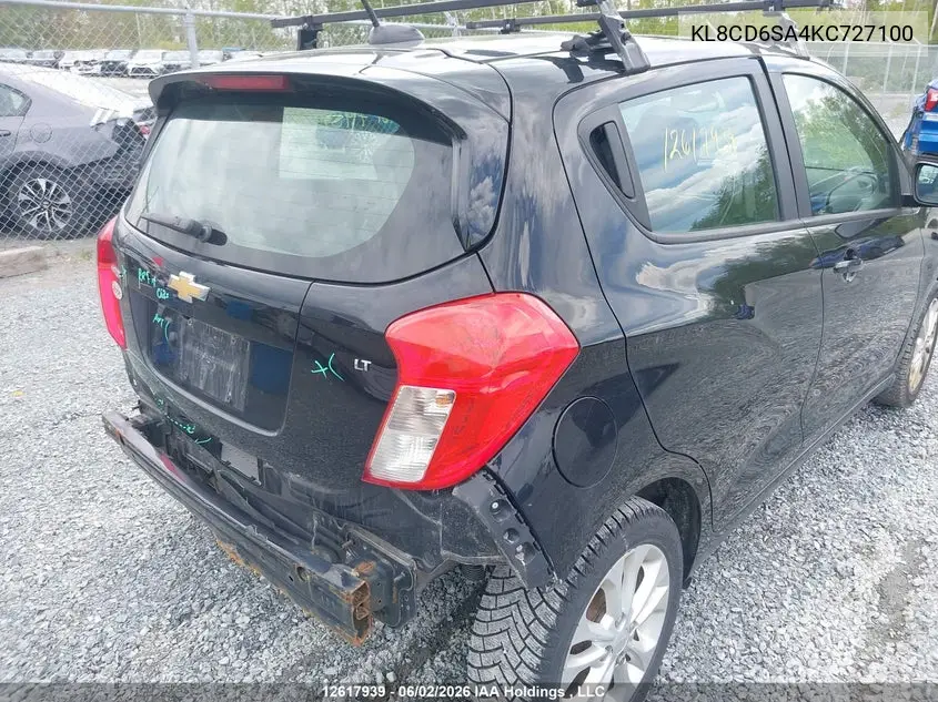 2019 CHEVROLET SPARK VIN KL8CD6SA4KC727100 — фото 19