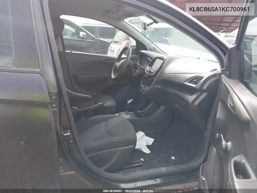 2019 CHEVROLET SPARK VIN KL8CB6SA1KC700961 — фото 5