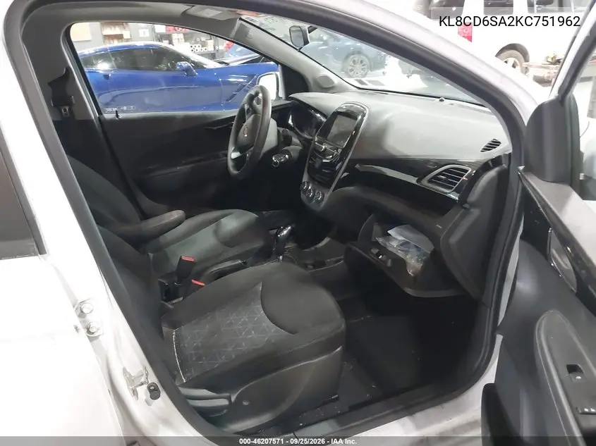 2019 CHEVROLET SPARK VIN KL8CD6SA2KC751962 — фото 5