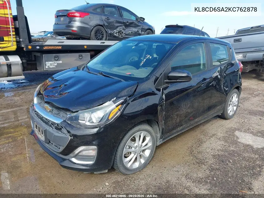 2019 CHEVROLET SPARK VIN KL8CD6SA2KC762878 — фото 2