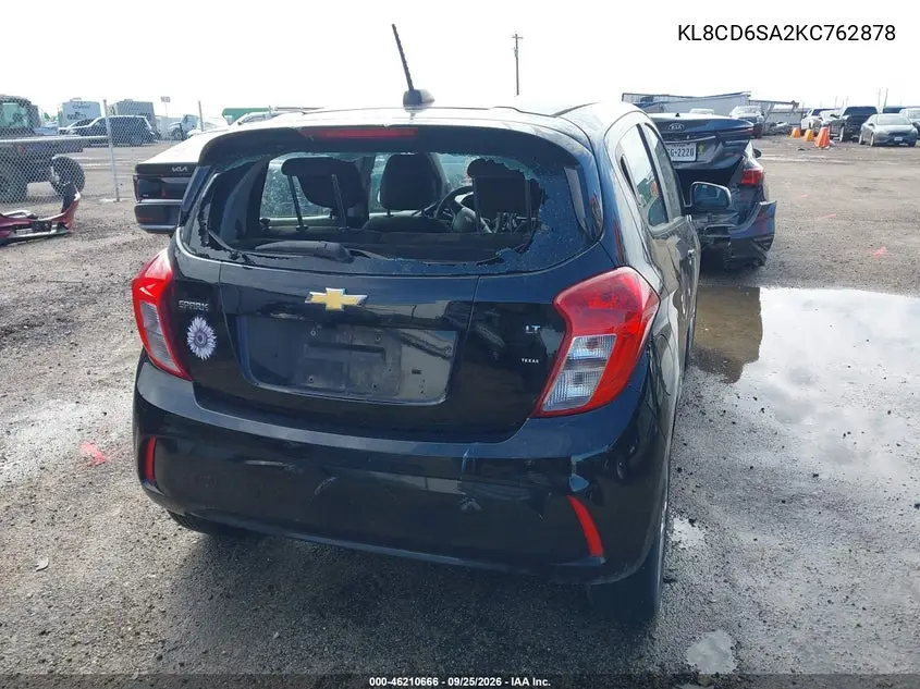 2019 CHEVROLET SPARK VIN KL8CD6SA2KC762878 — фото 4