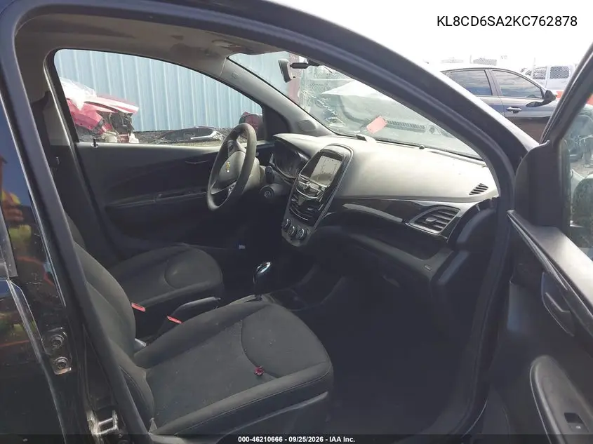 2019 CHEVROLET SPARK VIN KL8CD6SA2KC762878 — фото 5