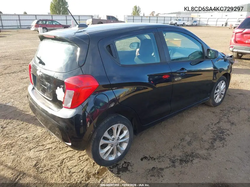 2019 CHEVROLET SPARK VIN KL8CD6SA4KC729297 — фото 4