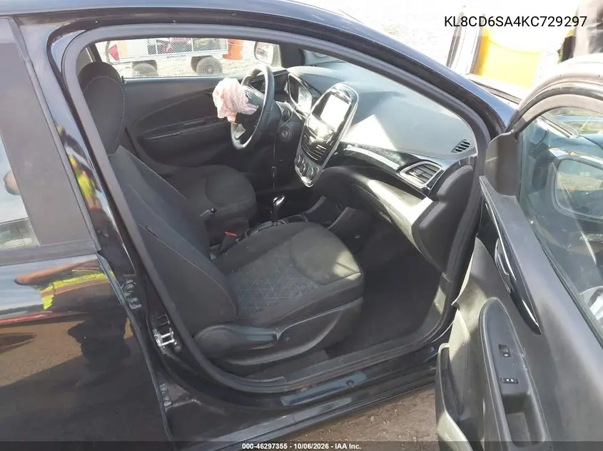2019 CHEVROLET SPARK VIN KL8CD6SA4KC729297 — фото 5