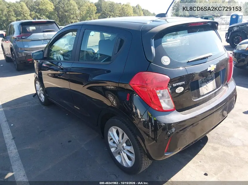 2019 CHEVROLET SPARK VIN KL8CD6SA2KC729153 — фото 3