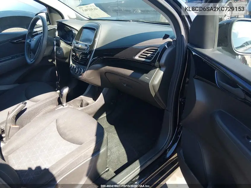 2019 CHEVROLET SPARK VIN KL8CD6SA2KC729153 — фото 5