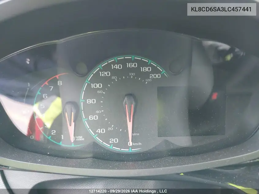 2020 CHEVROLET SPARK VIN KL8CD6SA3LC457441 — фото 15