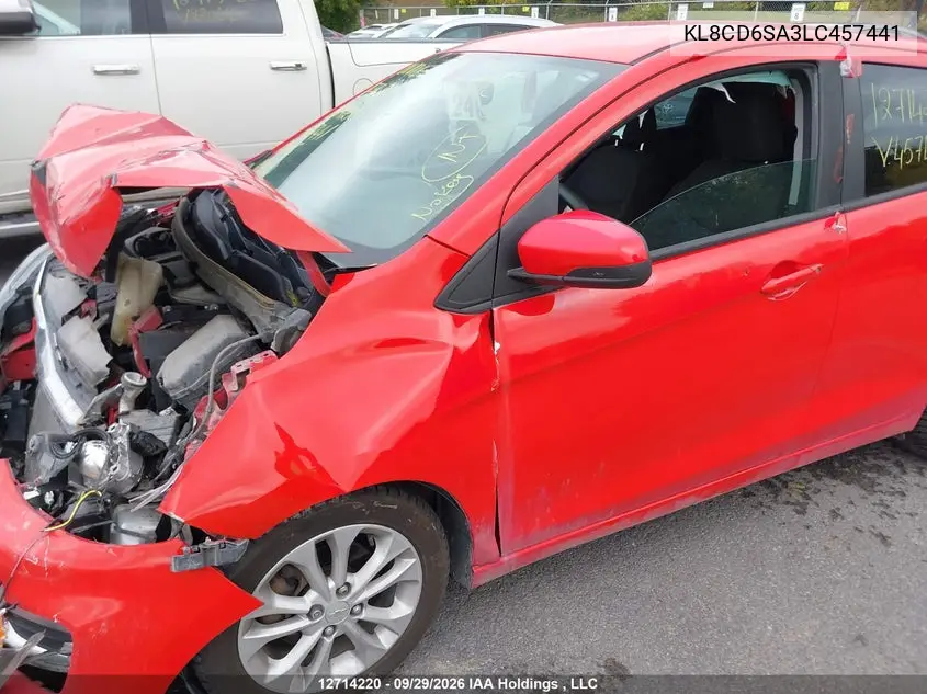 2020 CHEVROLET SPARK VIN KL8CD6SA3LC457441 — фото 21
