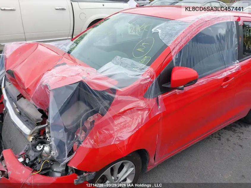 2020 CHEVROLET SPARK VIN KL8CD6SA3LC457441 — фото 22