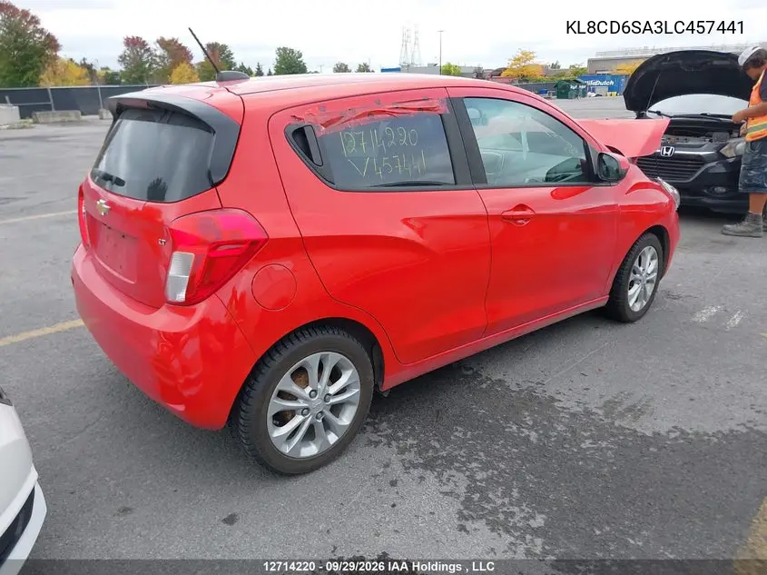 2020 CHEVROLET SPARK VIN KL8CD6SA3LC457441 — фото 4