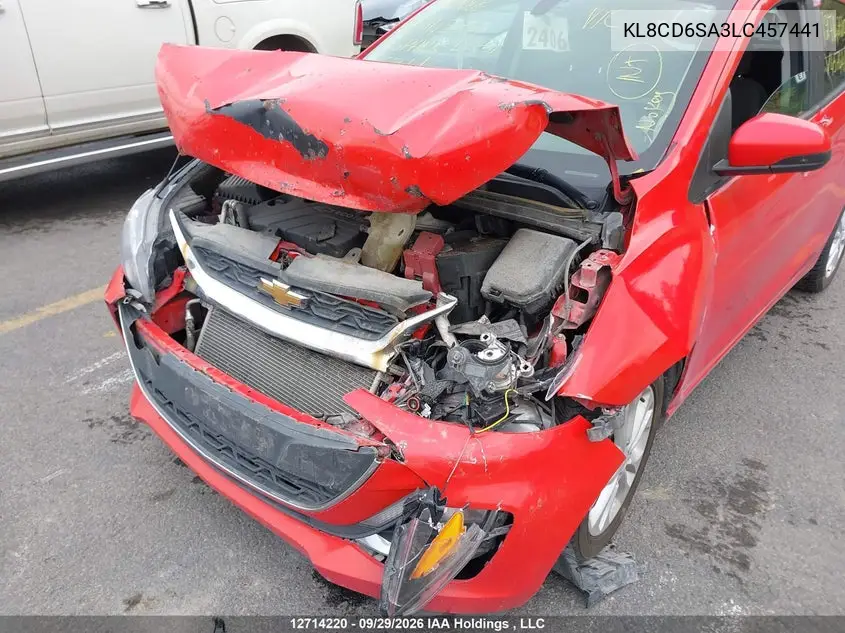 2020 CHEVROLET SPARK VIN KL8CD6SA3LC457441 — фото 6