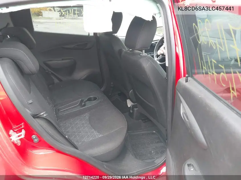 2020 CHEVROLET SPARK VIN KL8CD6SA3LC457441 — фото 8