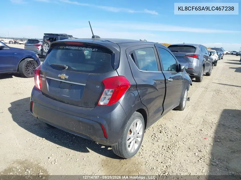 2020 CHEVROLET SPARK VIN KL8CF6SA9LC467238 — фото 4