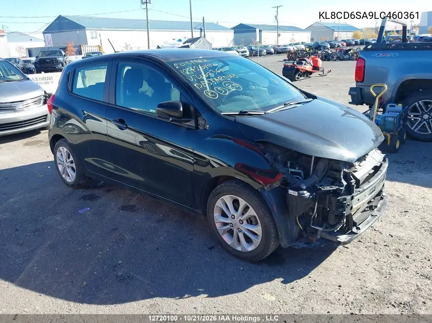 CHEVROLET SPARK 2020, VIN KL8CD6SA9LC460361