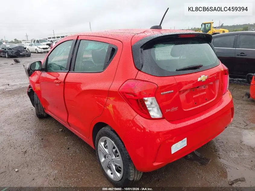 2020 CHEVROLET SPARK VIN KL8CB6SA0LC459394 — фото 3