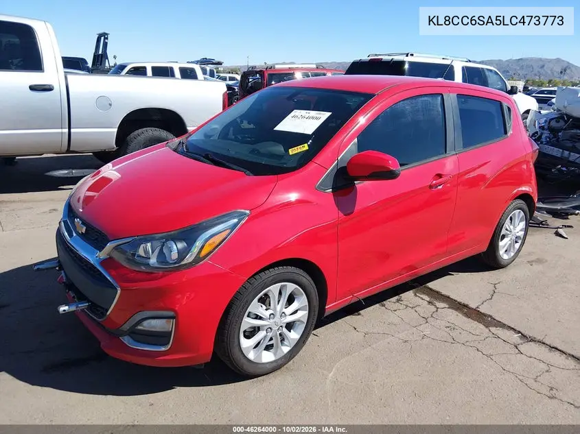 2020 CHEVROLET SPARK VIN KL8CC6SA5LC473773 — фото 2