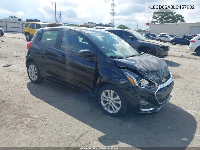 CHEVROLET SPARK 2020, VIN KL8CD6SA0LC457932