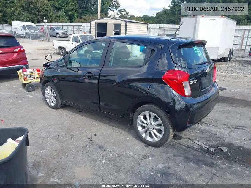 2020 CHEVROLET SPARK VIN KL8CD6SA0LC457932 — фото 3