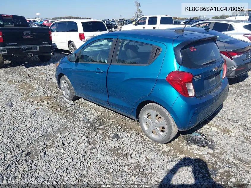2020 CHEVROLET SPARK VIN KL8CB6SA1LC478052 — фото 3