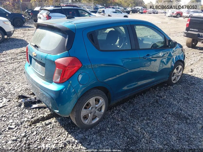 2020 CHEVROLET SPARK VIN KL8CB6SA1LC478052 — фото 4