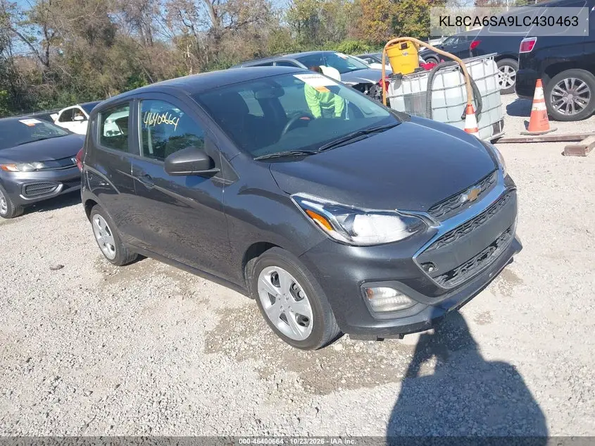 CHEVROLET SPARK 2020, VIN KL8CA6SA9LC430463