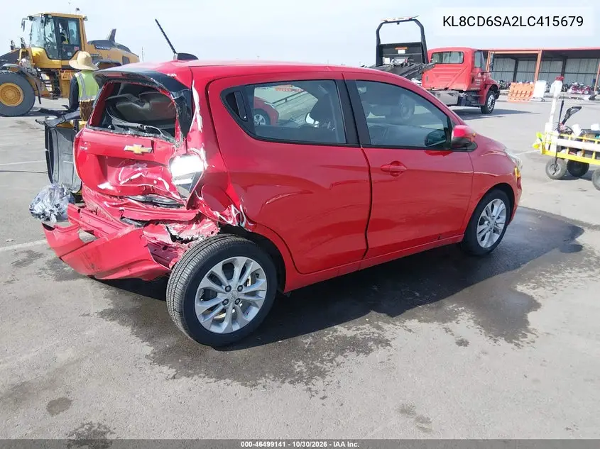 2020 CHEVROLET SPARK VIN KL8CD6SA2LC415679 — фото 4