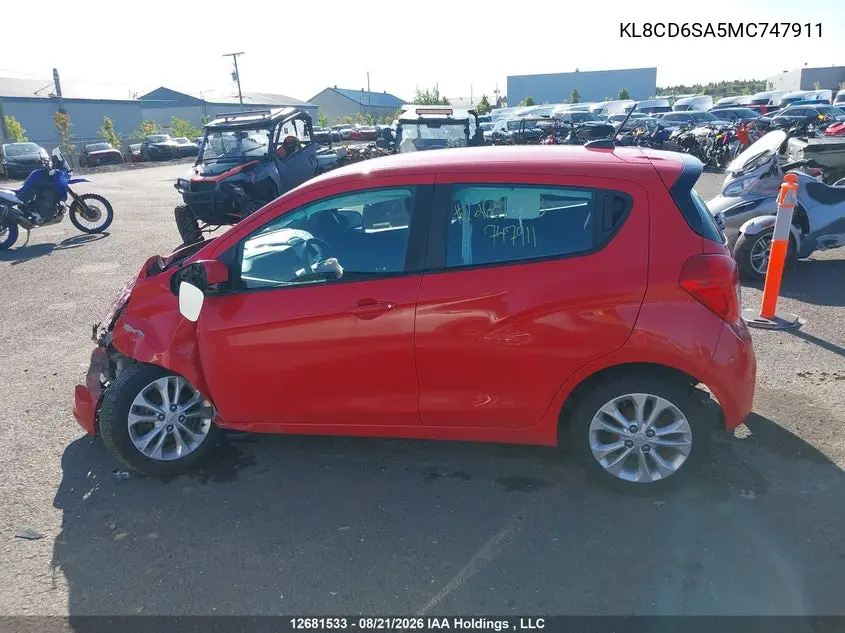 2021 CHEVROLET SPARK VIN KL8CD6SA5MC747911 — фото 14