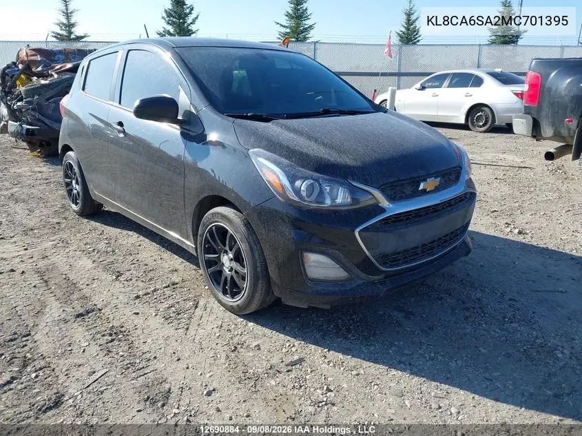 CHEVROLET SPARK 2021, VIN KL8CA6SA2MC701395
