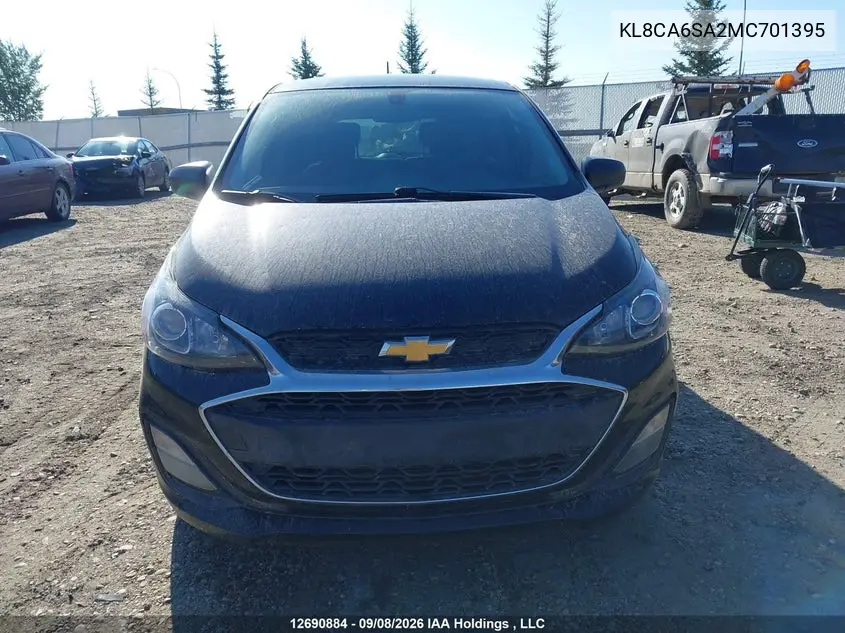 2021 CHEVROLET SPARK VIN KL8CA6SA2MC701395 — фото 12