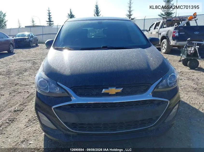 2021 CHEVROLET SPARK VIN KL8CA6SA2MC701395 — фото 6