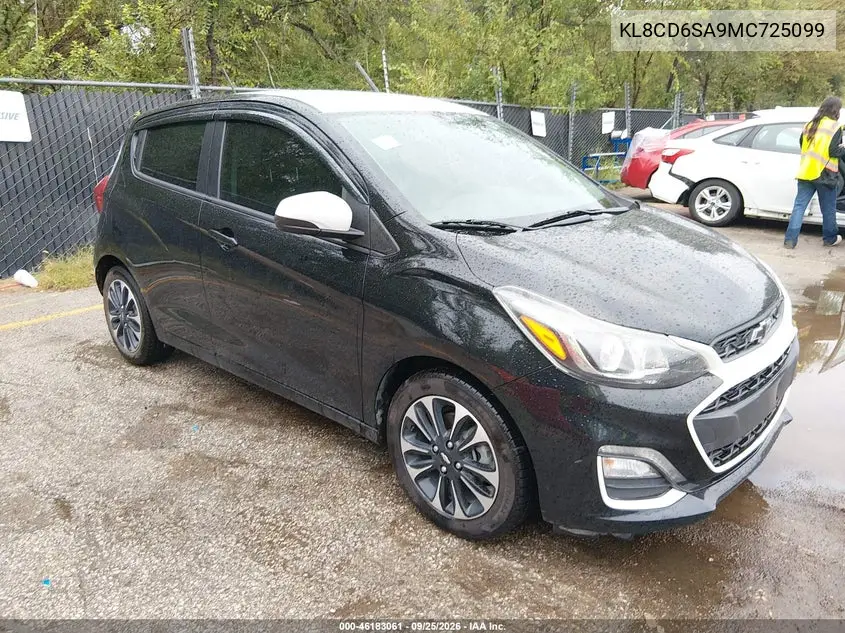 CHEVROLET SPARK 2021, VIN KL8CD6SA9MC725099