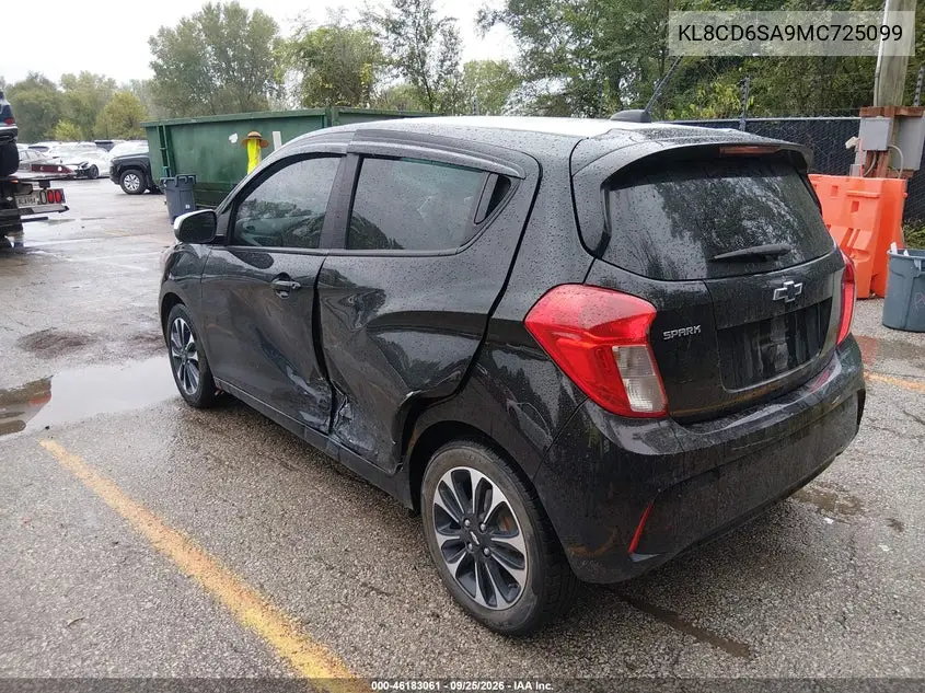 2021 CHEVROLET SPARK VIN KL8CD6SA9MC725099 — фото 3