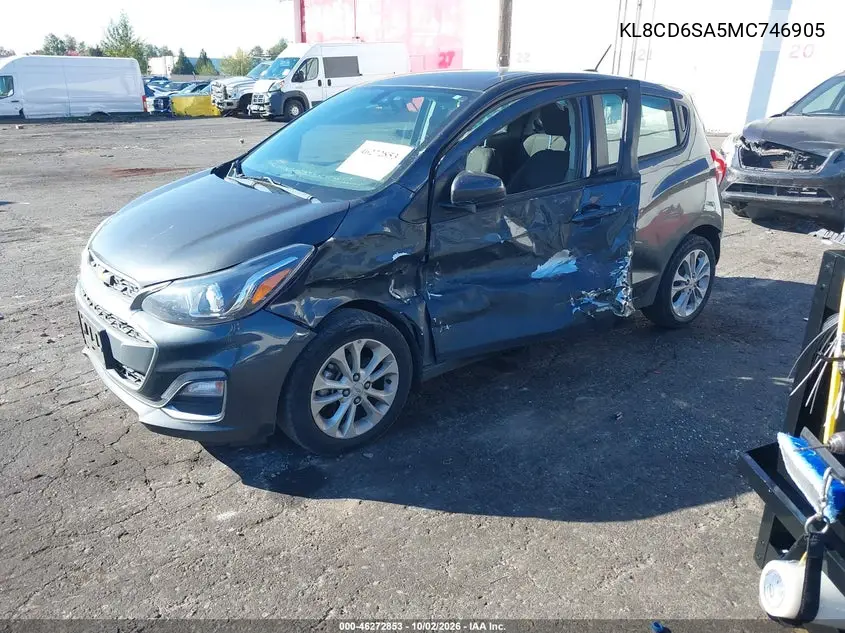 2021 CHEVROLET SPARK VIN KL8CD6SA5MC746905 — фото 2