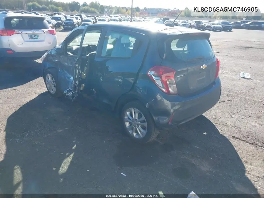 2021 CHEVROLET SPARK VIN KL8CD6SA5MC746905 — фото 3