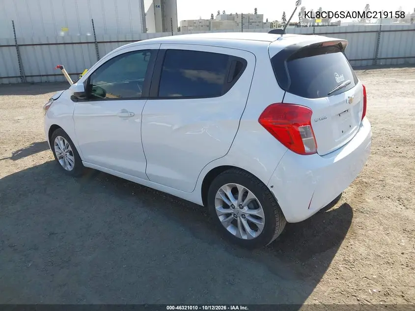 2021 CHEVROLET SPARK VIN KL8CD6SA0MC219158 — фото 3