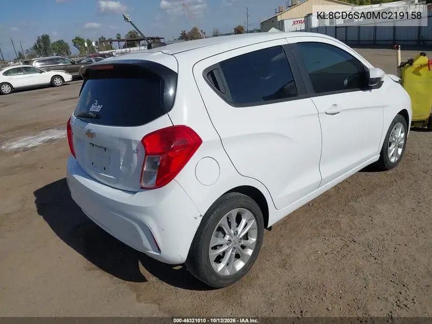 2021 CHEVROLET SPARK VIN KL8CD6SA0MC219158 — фото 4
