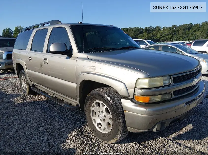 CHEVROLET SUBURBAN 2003, VIN 3GNFK16Z73G176907