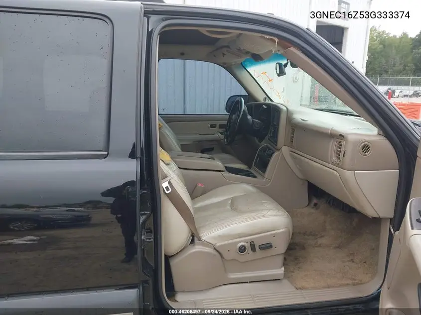 2003 CHEVROLET SUBURBAN VIN 3GNEC16Z53G333374 — фото 5