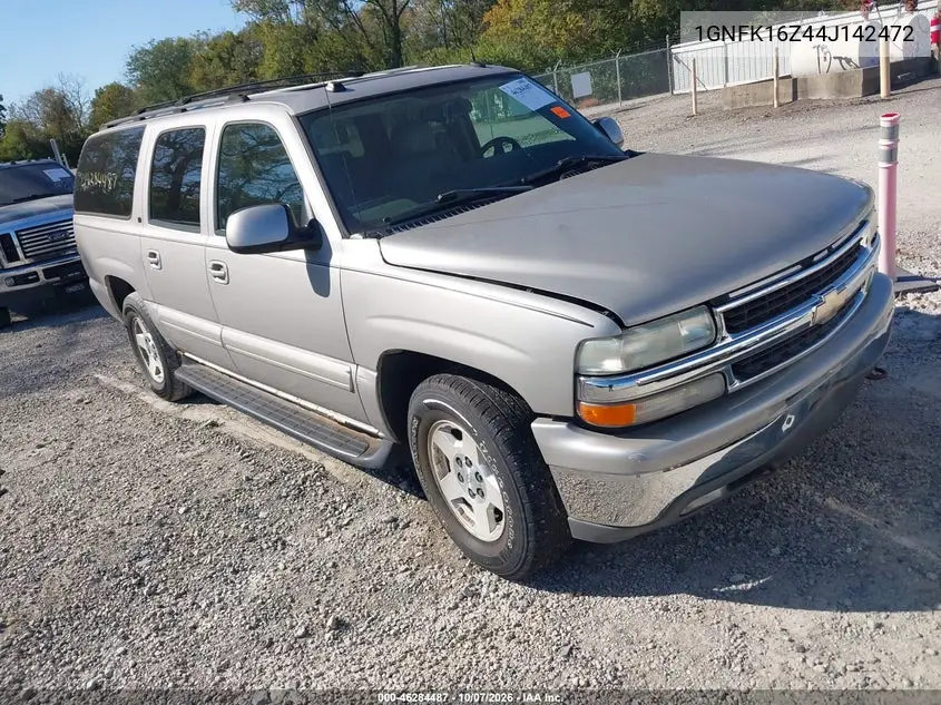 CHEVROLET SUBURBAN 2004, VIN 1GNFK16Z44J142472
