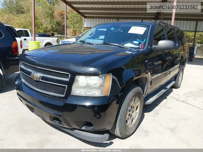 2007 CHEVROLET SUBURBAN VIN 3GNFC16007G233582 — фото 2