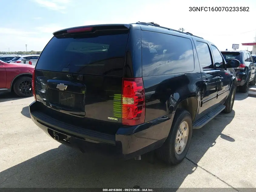 2007 CHEVROLET SUBURBAN VIN 3GNFC16007G233582 — фото 4