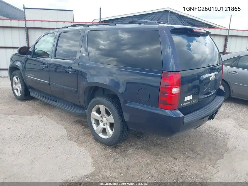 2009 CHEVROLET SUBURBAN VIN 1GNFC26019J121865 — фото 3