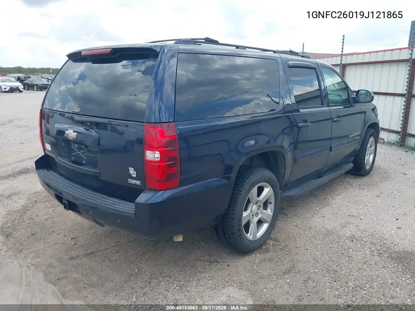 2009 CHEVROLET SUBURBAN VIN 1GNFC26019J121865 — фото 4