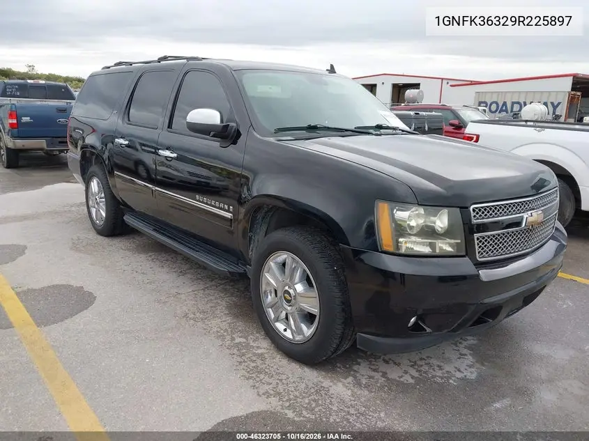 CHEVROLET SUBURBAN 2009, VIN 1GNFK36329R225897