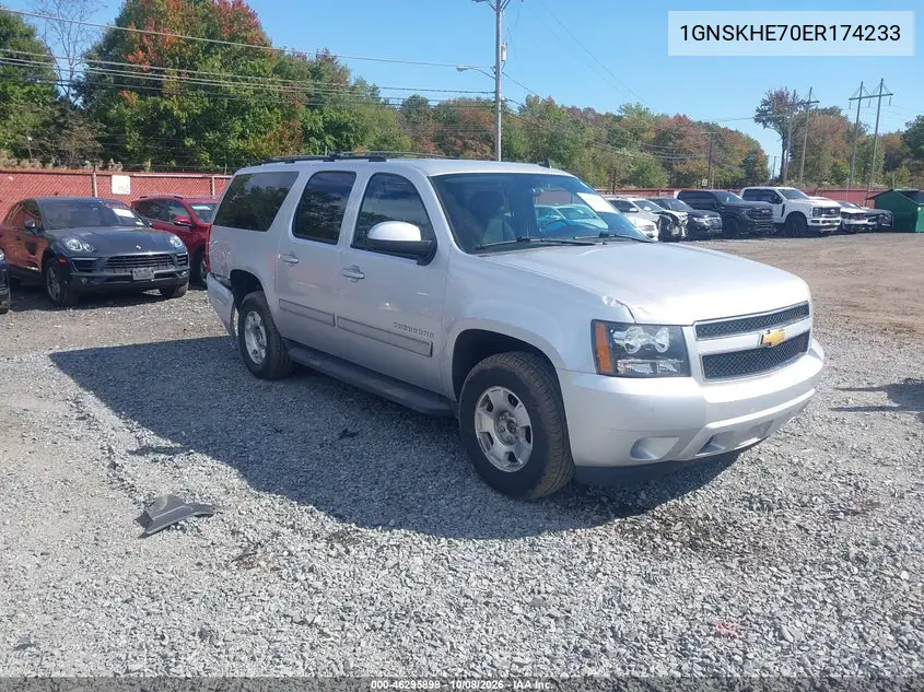 CHEVROLET SUBURBAN 2014, VIN 1GNSKHE70ER174233